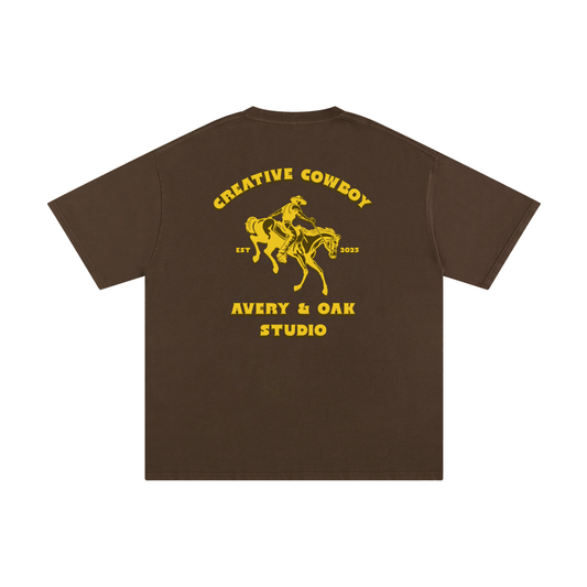CREATIVE COWBOY Unisex Cotton T-Shirt