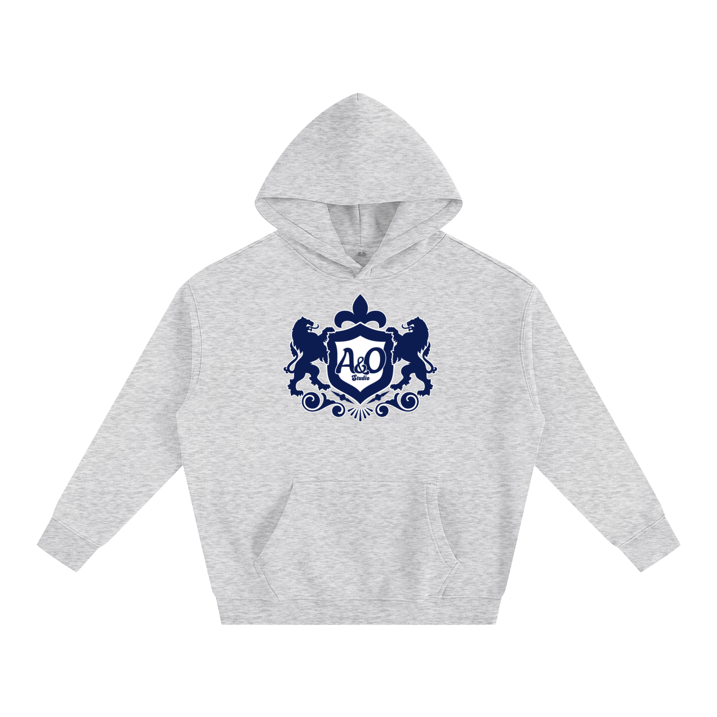ROYAL CREST A&O STUDIO Oversize Fleeced Hoodie