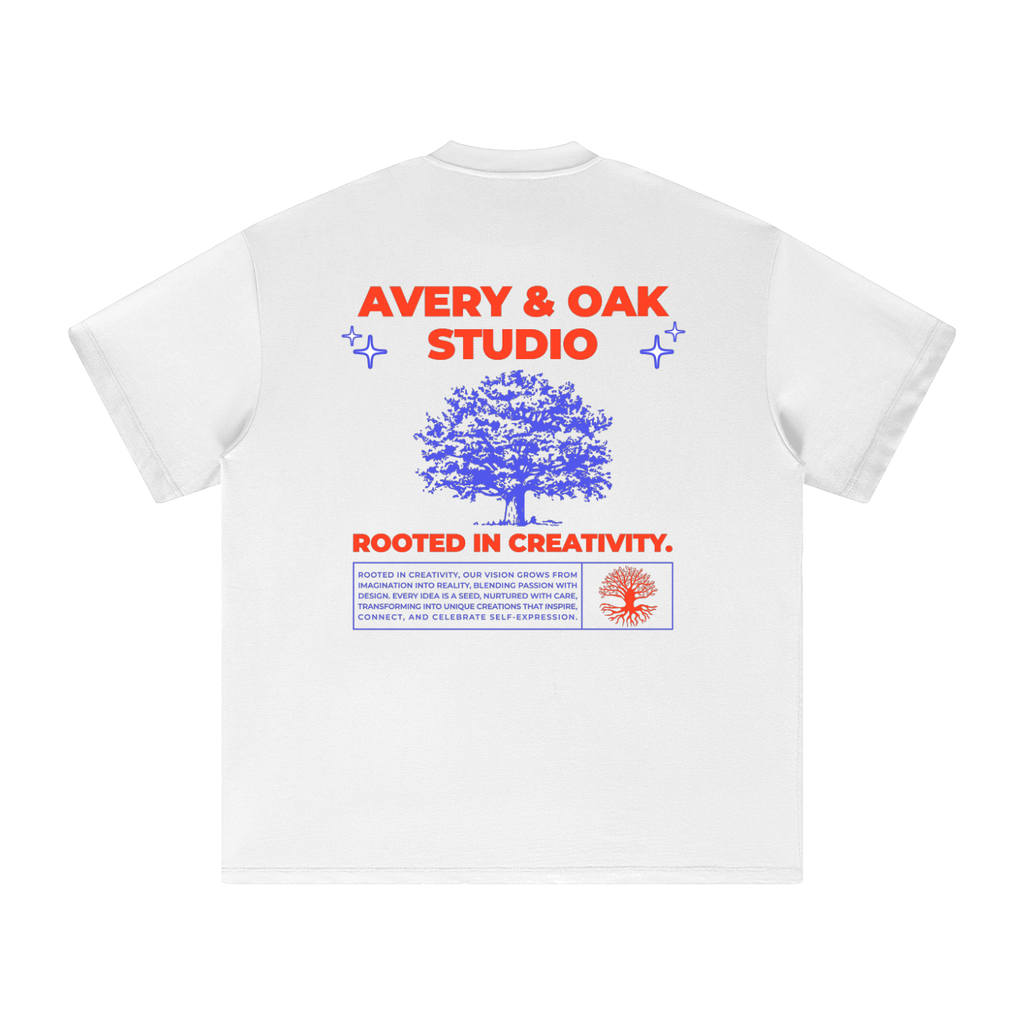 ROOTED IN CREATIVITY Heavyweight Earth Tone T-Shirt
