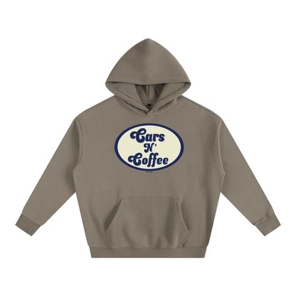 CARS N' COFFEE Oversize Unisex Fleeced Hoodie