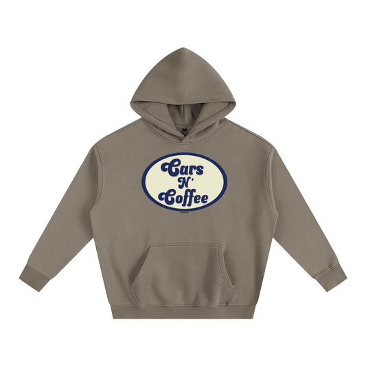 CARS N' COFFEE Oversize Unisex Fleeced Hoodie
