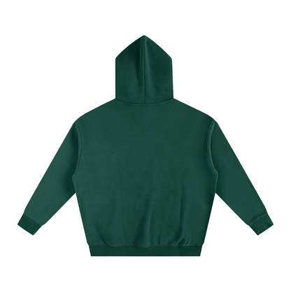 Oak Tree Logo Oversize Fleeced Hoodie