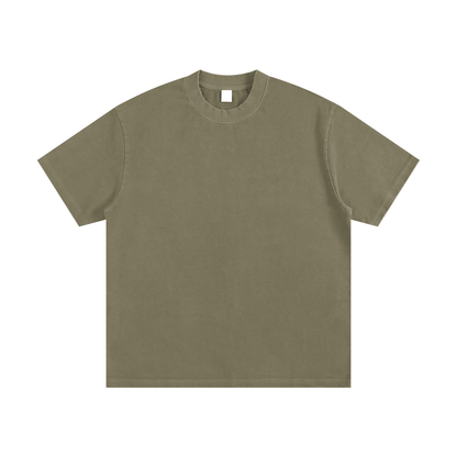 Minimal Traveler Heavyweight Vintage Faded Frayed T-Shirt