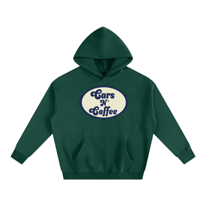 CARS N' COFFEE Oversize Unisex Fleeced Hoodie