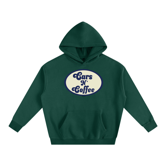 CARS N' COFFEE Oversize Unisex Fleeced Hoodie