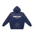 Avery & Oak Studio Sunfaded Unisex Fleeced Hoodie