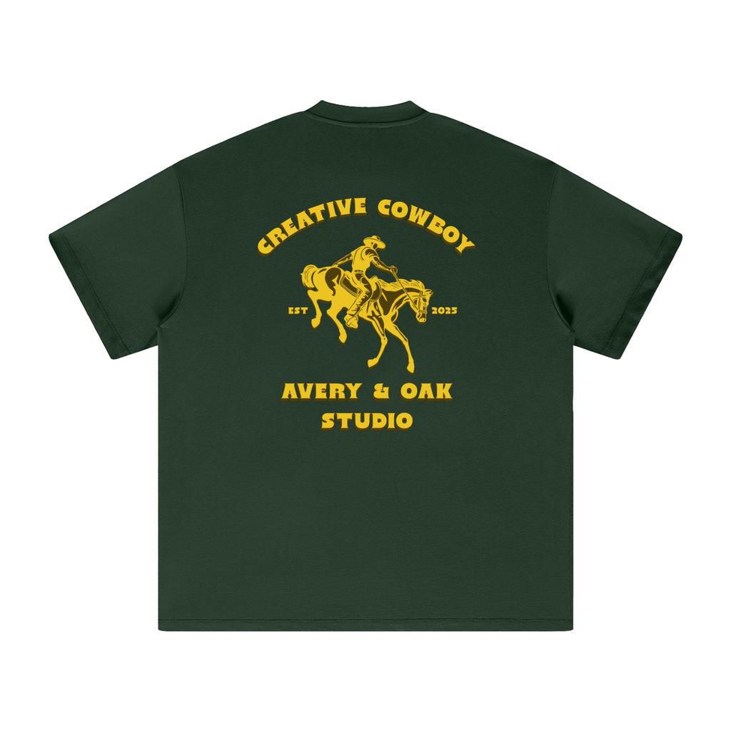 Creative Cowboy Heavyweight Earth Tone T-Shirt