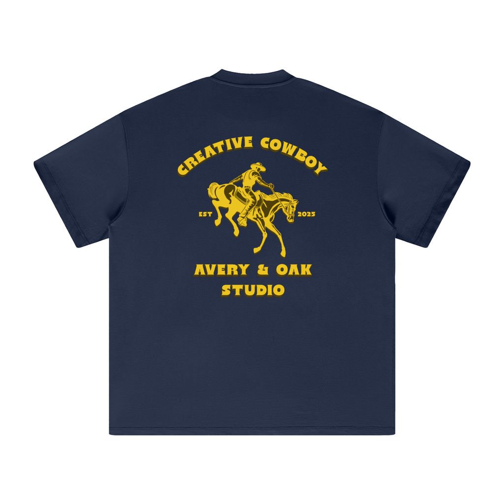 Creative Cowboy Heavyweight Earth Tone T-Shirt