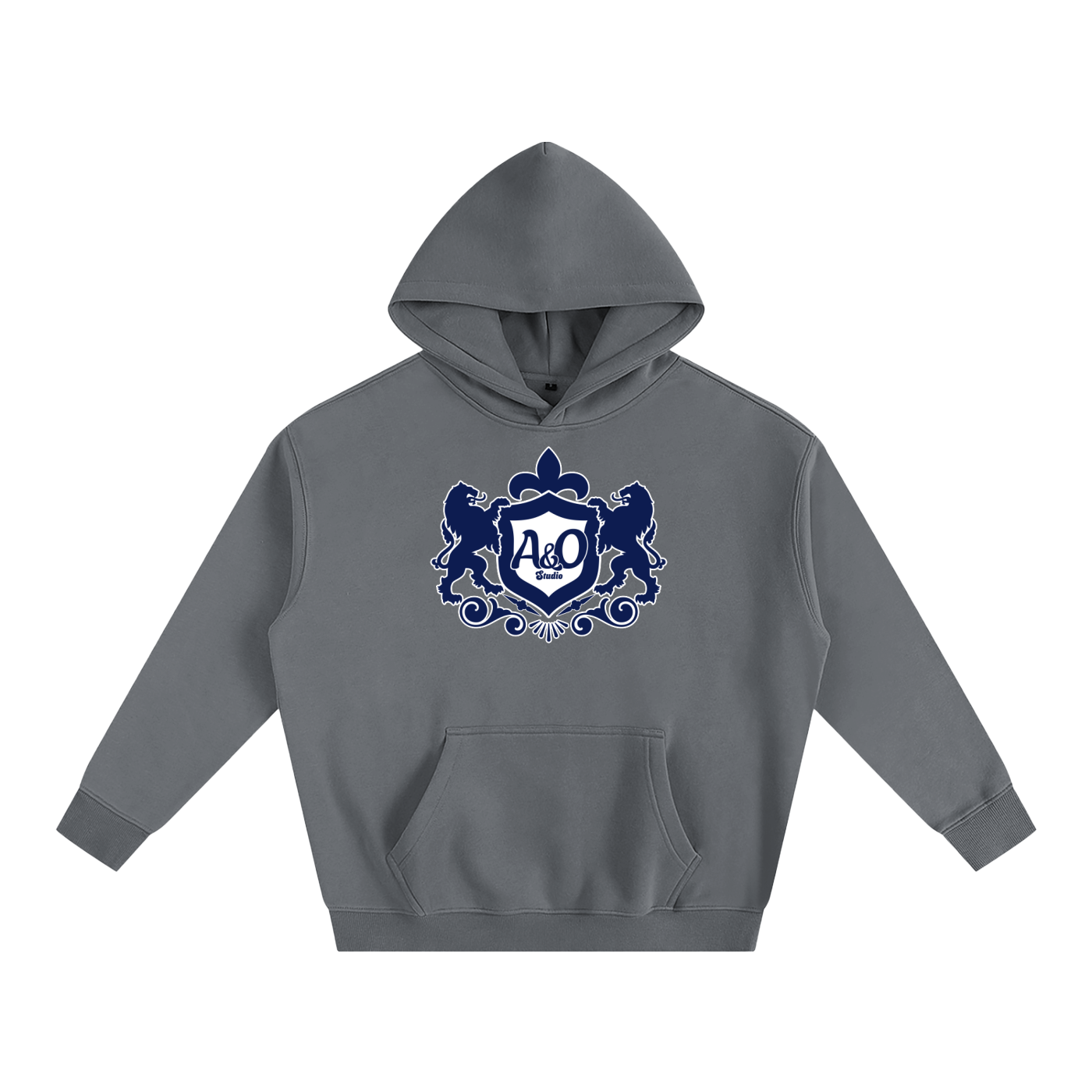 ROYAL CREST A&O STUDIO Oversize Fleeced Hoodie