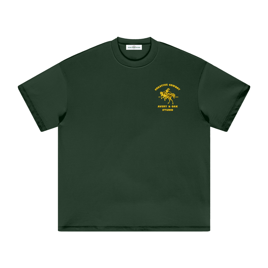 Creative Cowboy Heavyweight Earth Tone T-Shirt