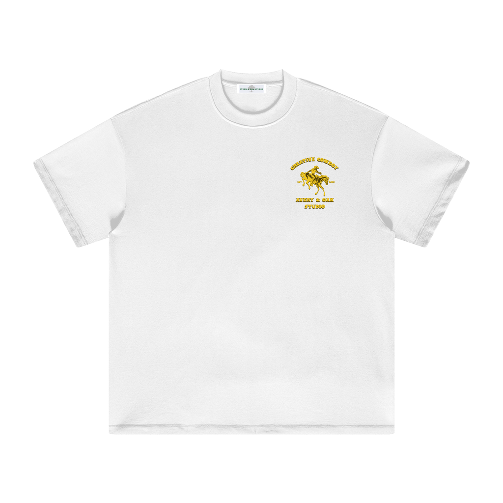 Creative Cowboy Heavyweight Earth Tone T-Shirt