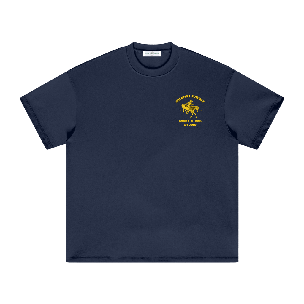 Creative Cowboy Heavyweight Earth Tone T-Shirt