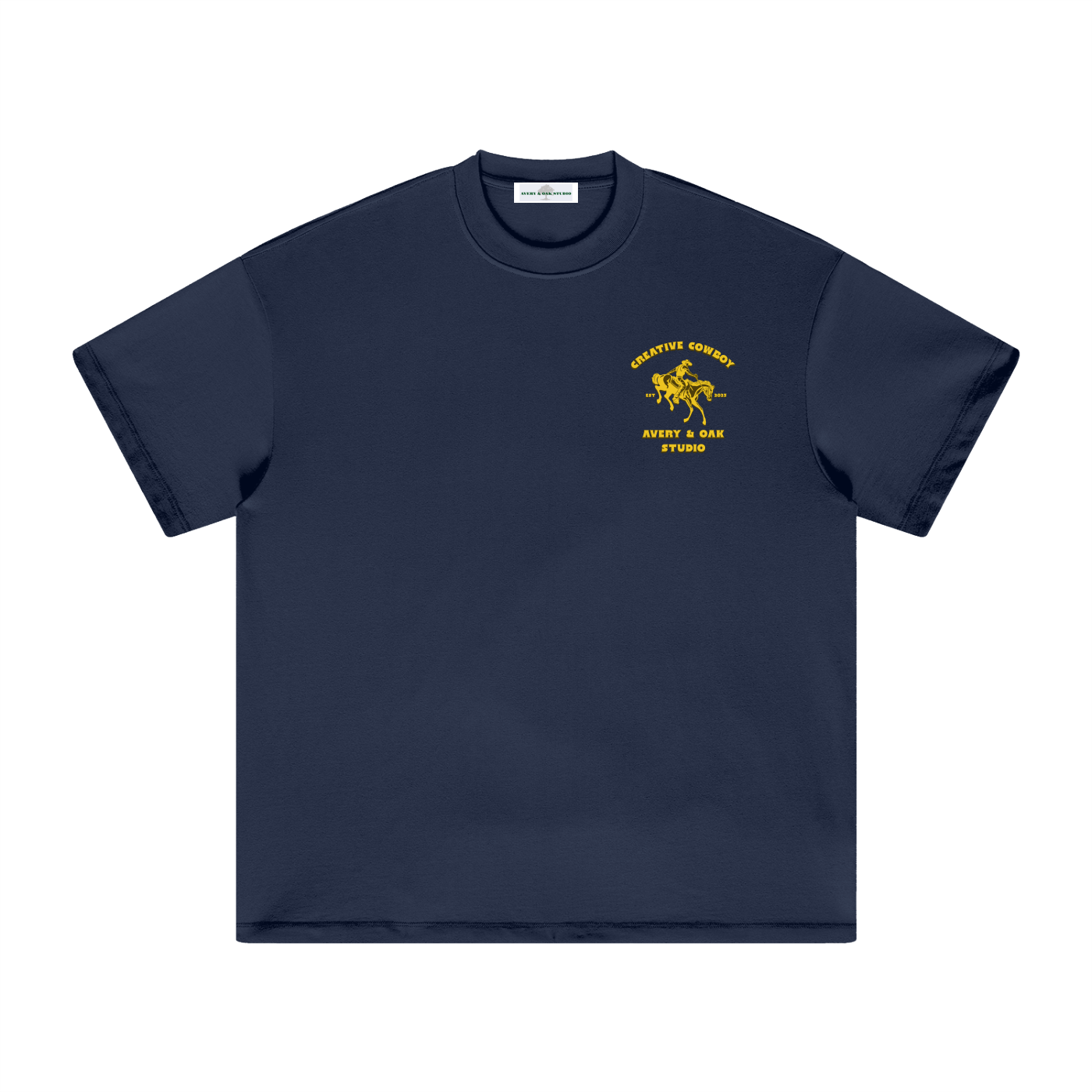 Creative Cowboy Heavyweight Earth Tone T-Shirt