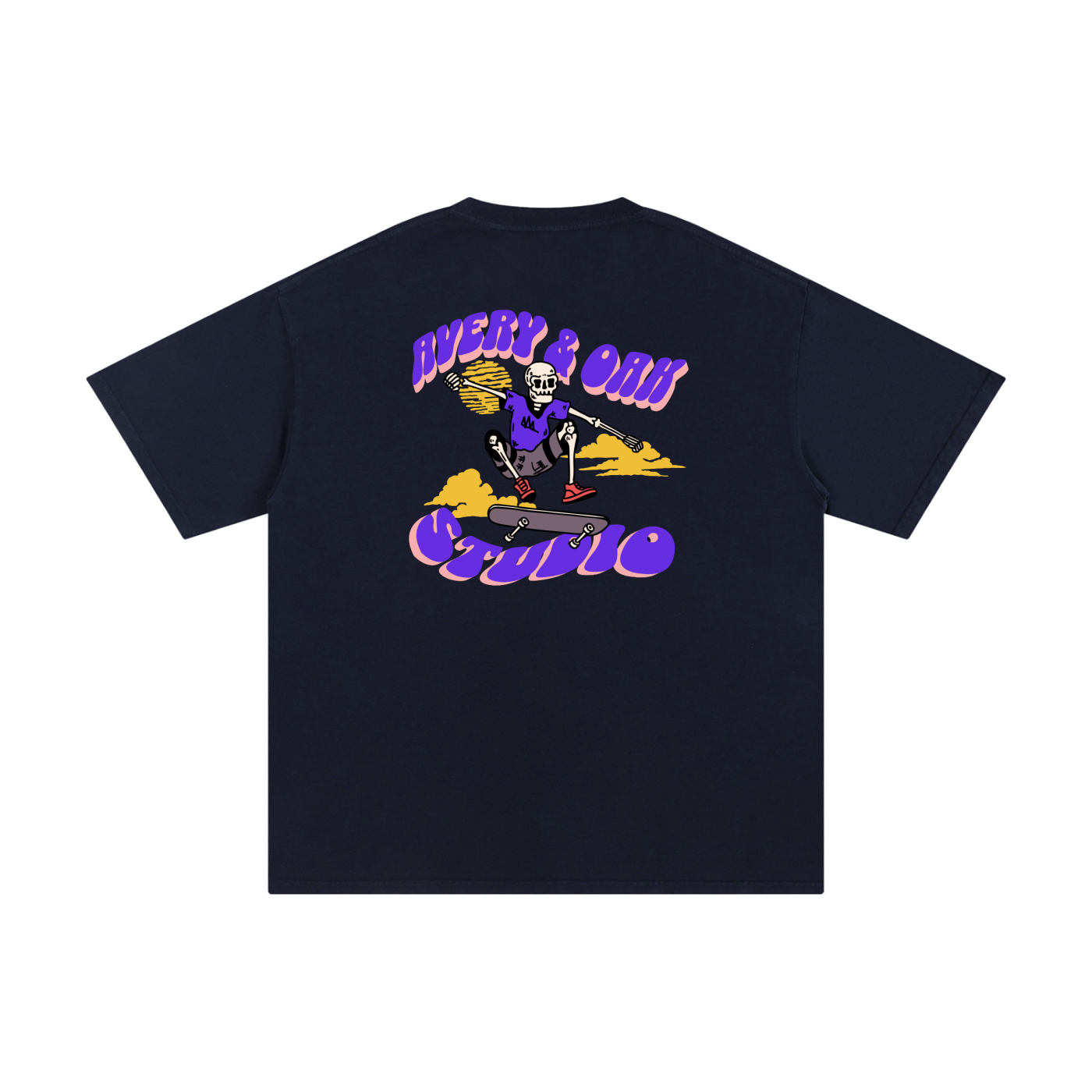 Avery & Oak Studio Skater Unisex T-Shirt