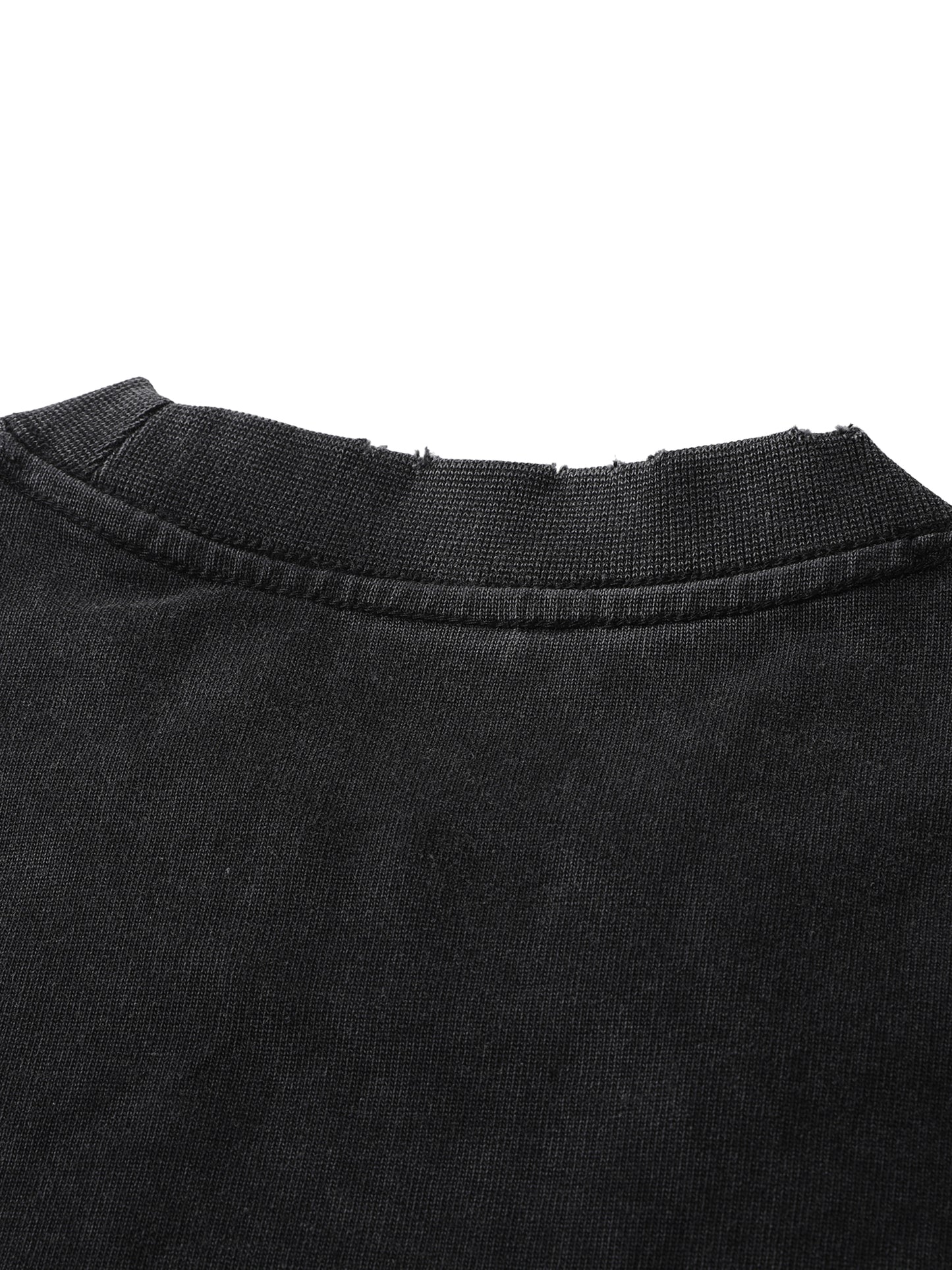 Minimal Traveler Heavyweight Vintage Faded Frayed T-Shirt