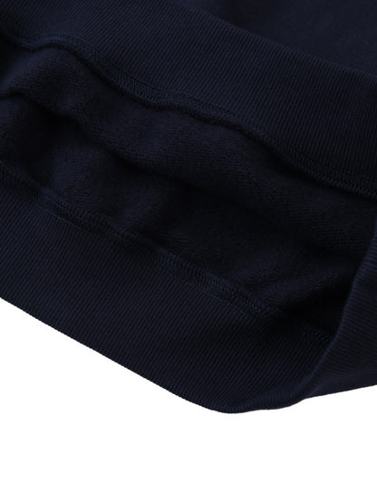 Minimal Traveler Heavyweight Polo-Collar Sweatshirt