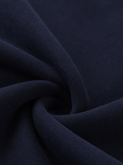 Minimal Traveler Heavyweight Polo-Collar Sweatshirt