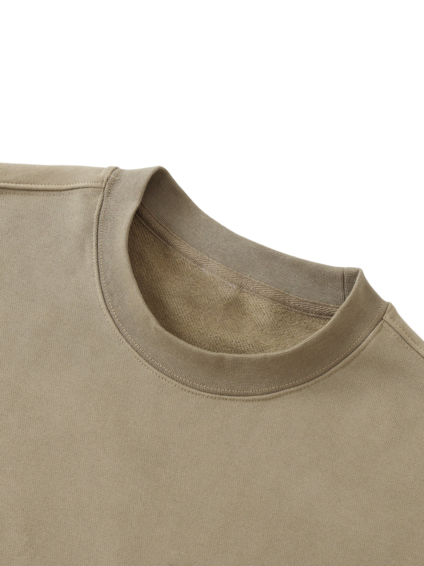 Minimal Traveler Heavyweight Patch Pocket Crewneck Sweatshirt