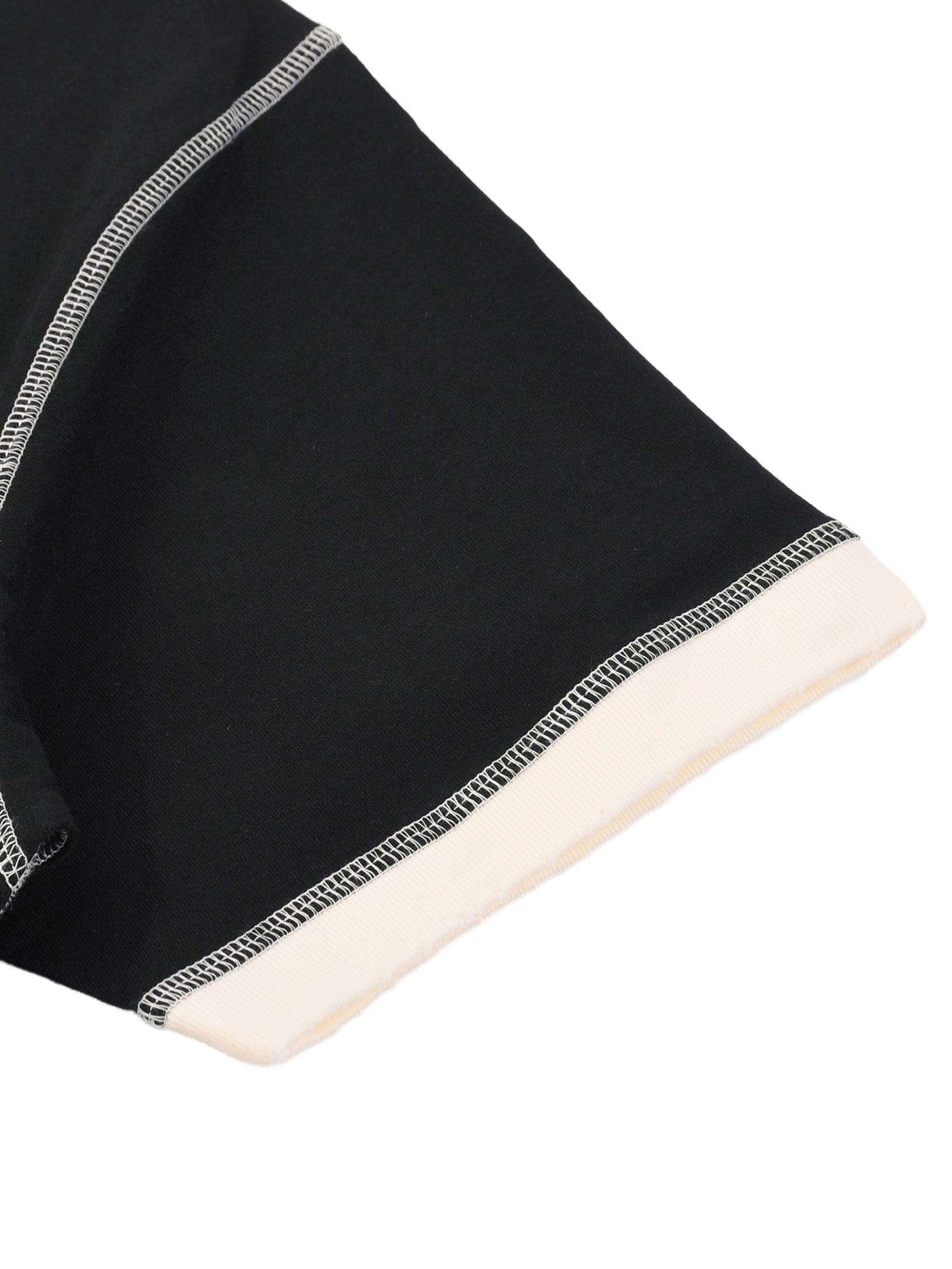 Minimal Traveler Contrast-Stitched Cotton T-Shirt