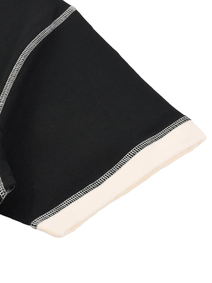 Minimal Traveler Contrast-Stitched Cotton T-Shirt