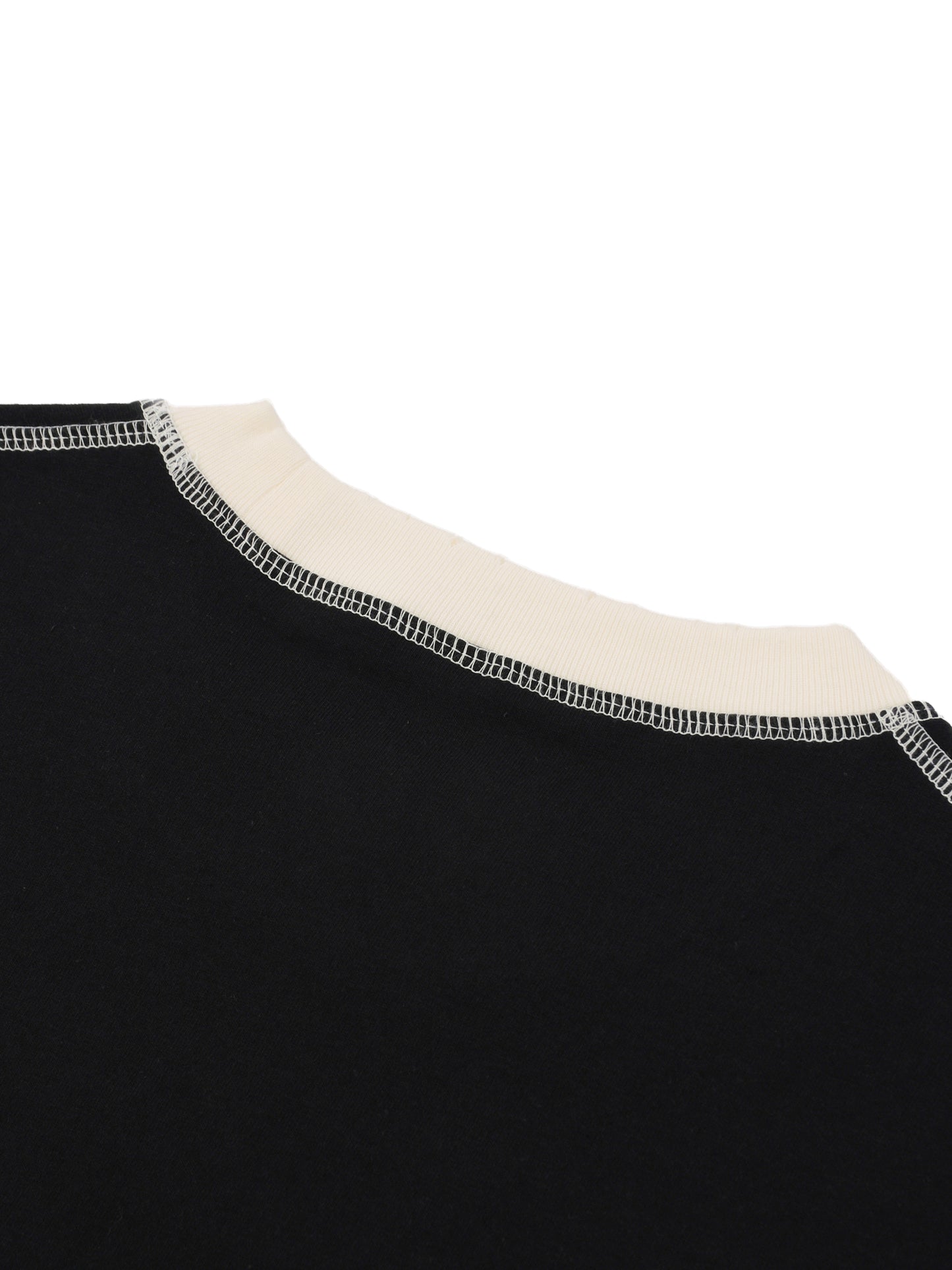 Minimal Traveler Contrast-Stitched Cotton T-Shirt